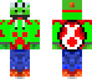 christmas super lucky yoshi