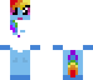 edit of rainbow dash