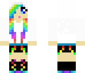 rainbow girl