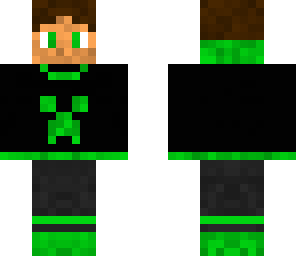 green creeper hoodie
