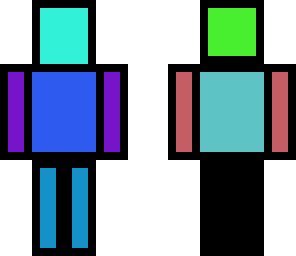colorful person