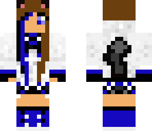 blue wolf girl