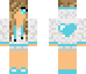 the heart sisters blue heart girl