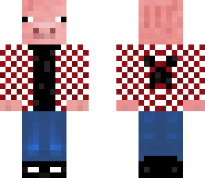 pig in a shirt
