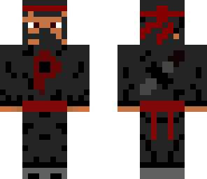 popman as a black ninja