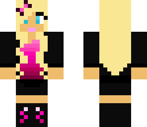 hot pink girl