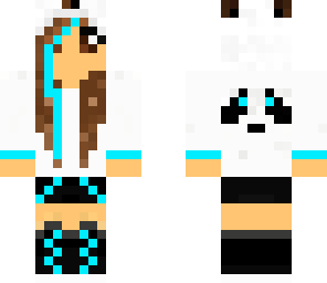 blue panda