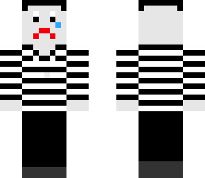 broken-hearted mime