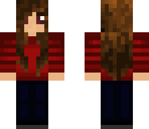 red shirt girl