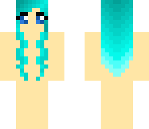 wip blue girl skin