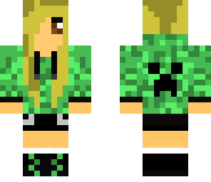 blond creeper girl