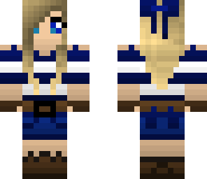sailor girl -with big bow and fixed eyes-