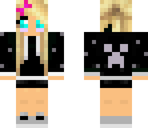 creeper hoodie girl 5