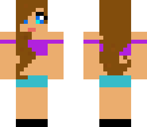 girl in summer clothes