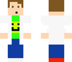 sean in a lab coat