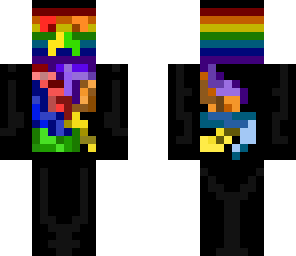 rainbow neon creeper