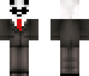 panda in a suit pimp style