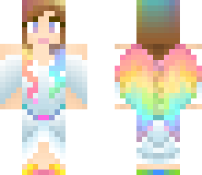 cute rainbow angel