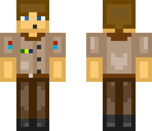 bot scout brow hair