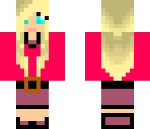 cute pink and purple girl