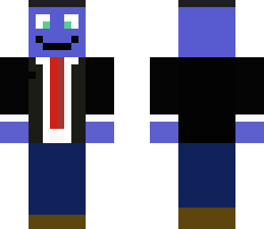 fancy blue smily