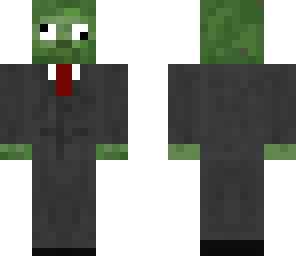 derpy zombie in a suit