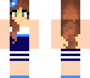 girl in blue