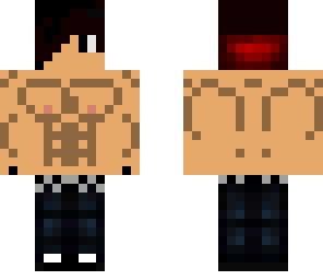 randomj without shirt