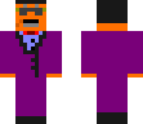 purple suited night club owner