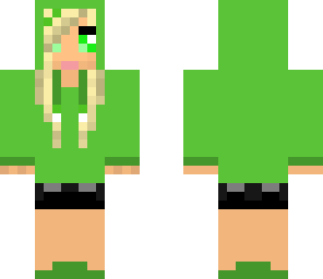 creeper hoodie girl