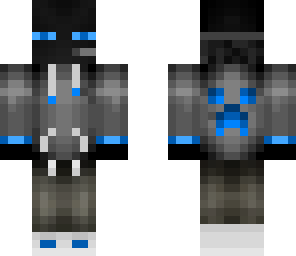re-blue jogger enderman