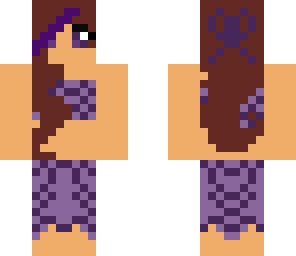 purple elf girl