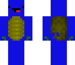 blue derpy turtle