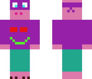 purple ninja pig