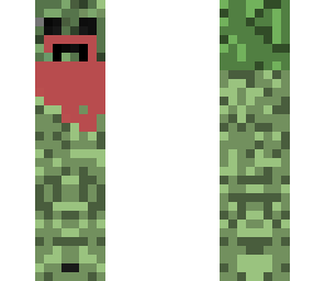 creeper or zombie with beard