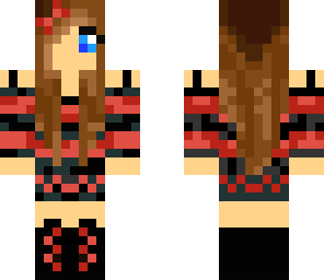 red girl edited match