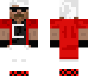 finished red jacket white hair con1235