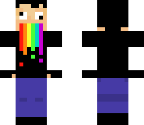 rainbow puking bully