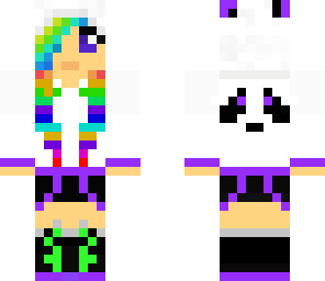 rainbow girl