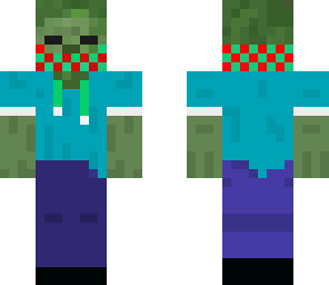 zombie with headphones