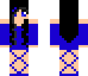 blue water girl
