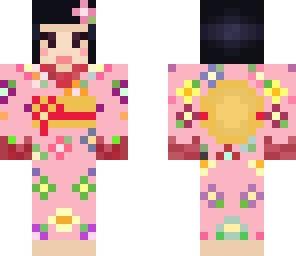 kokeshi geisha doll