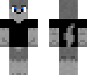 black shirt wolf