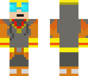 flame hoody boy with glasses