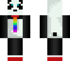 colorful panda