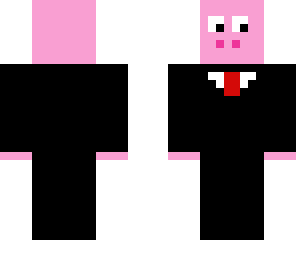 pig in tux