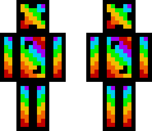 techno man version-rainbow