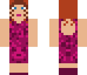 pink dress