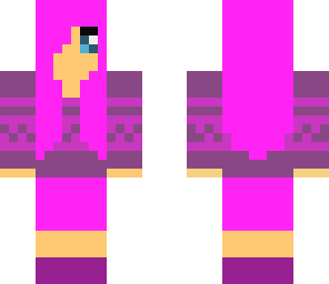 pinky purple girl