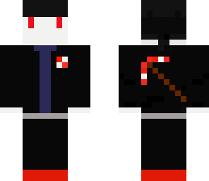 kai demon pickaxe with longer hair